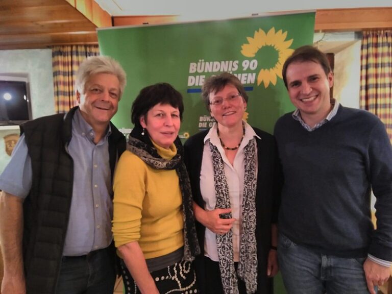 Kommunalwahl 2020: Andreas Fischer und Claudia Pickart führen Grüne Liste in Kraiburg an